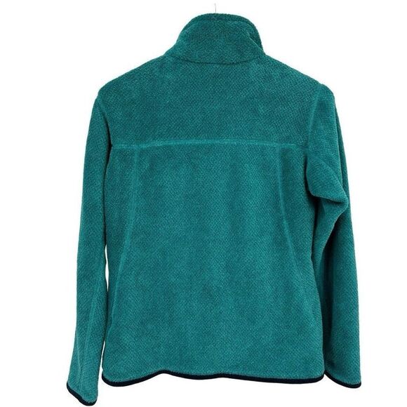 Patagonia‎ Women’s Re-Tool Snap-T Fleece Pullover Jacket Teal Medium - Picture 6 of 7